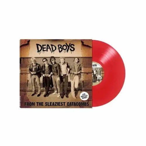 DEAD BOYS / デッド・ボーイズ / From The Sleaziest Catacombs (国内仕様帯付きLP/RED VINYL)