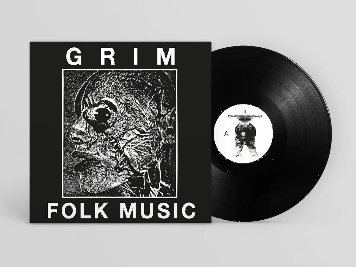 GRIM / グリム / FOLK MUSIC [LP BLACK]