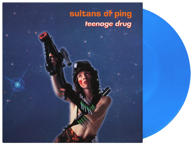 SULTANS OF PING F.C. / サルタンズ・オブ・ピンF.C. / TEENAGE DRUG (TRANSLUCENT BLUE COLOURED VINYL)
