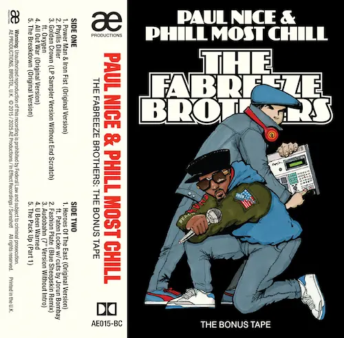 FABREEZE BROTHERS (DJ PAUL NICE x PHILL MOST CHILL) / FABREEZE BROTHERS (CASSETTE TAPE)