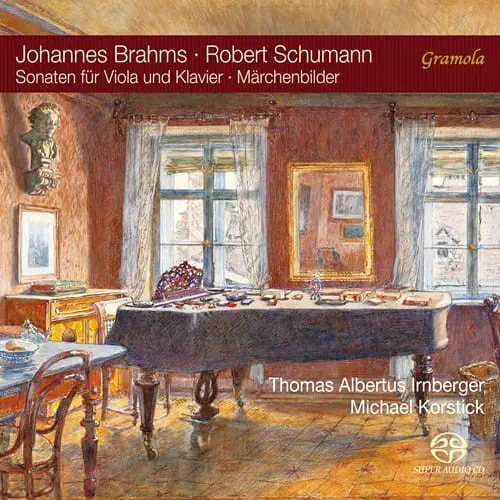 THOMAS ALBERTUS IRNBERGER / トーマス・アルベルトゥス・イルンベルガー / BRAHMS:VIOLA SONATA NO.1&2