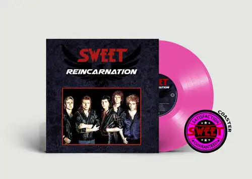 SWEET / スウィート / REINCARNATION (PINK LP+COASTER)