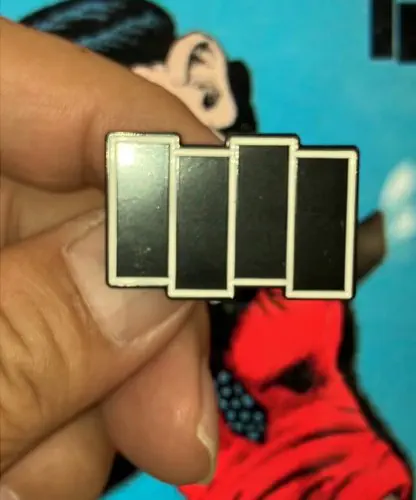 BLACK FLAG / ブラック・フラッグ / BARS LOGO - PIN