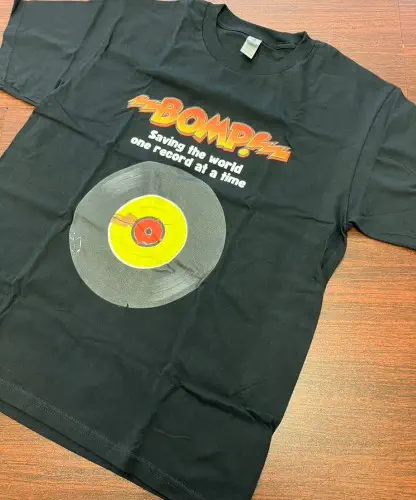 BOMP! RECORDS / XL/SAVING THE WORLD - T-SHIRT