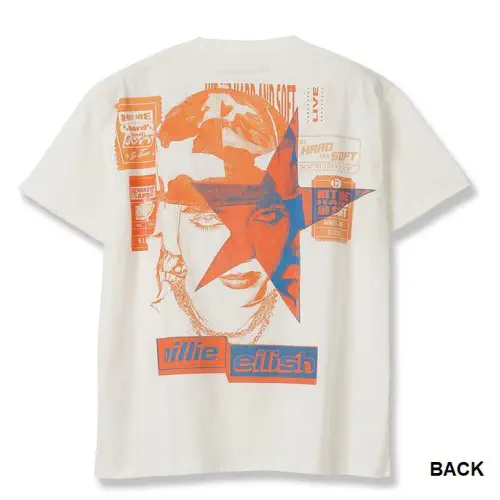 BILLIE EILISH / ビリー・アイリッシュ / HIT ME HARD AND SOFT 3D FILM S/S TEE WHITE XL