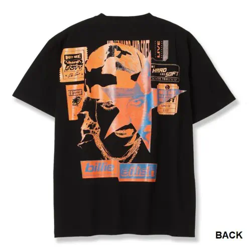 BILLIE EILISH / ビリー・アイリッシュ / HIT ME HARD AND SOFT 3D FILM S/S TEE BLACK XL