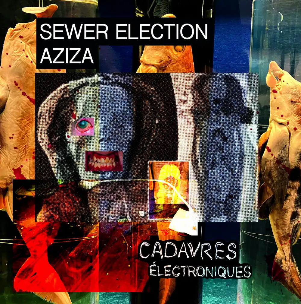 CADAVRES ELECTRONIQUES [2LP - COLOUR VINYL]/SEWER ELECTION + AZIZA