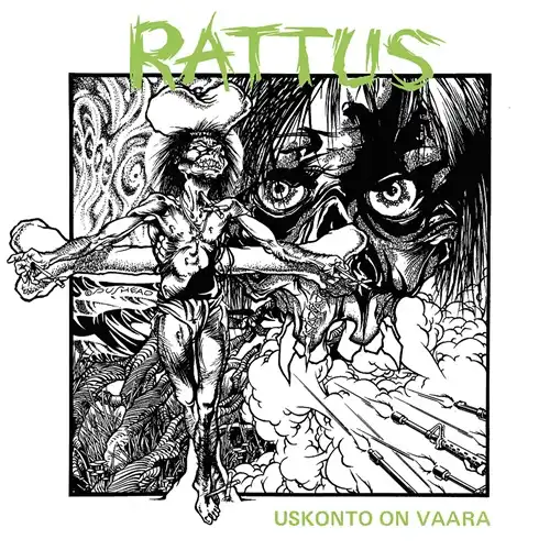 RATTUS / ラッタス / USKONTO ON VAARA (LP/COLOR VINYL)