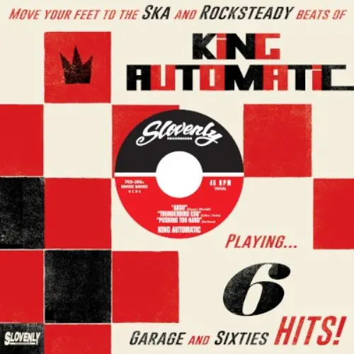 KING AUTOMATIC / キングオートマティック / PLAYING 6 GARAGE & SIXTIES HITS! (10")