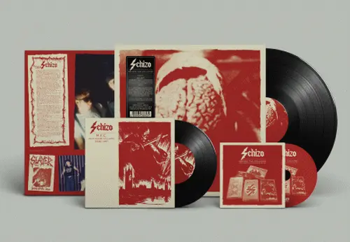 SCHIZO / BEFORE THE COLLAPSE 1985-87  LP+7+CD  SOLID BLACK VINYL
