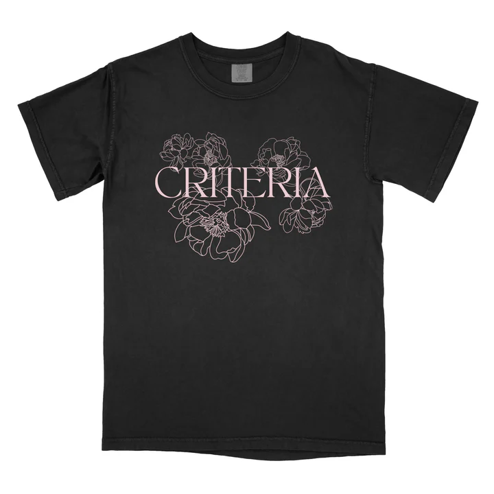 CRITERIA / M/FLOWERS T-SHIRT