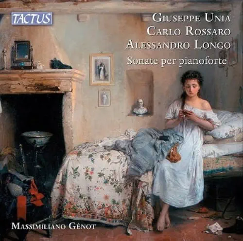 MASSIMILIANO GENOT / マッシミリアーノ・ジェノ / UNIA / ROSSARO / A.LONGO:PIANO SONATA