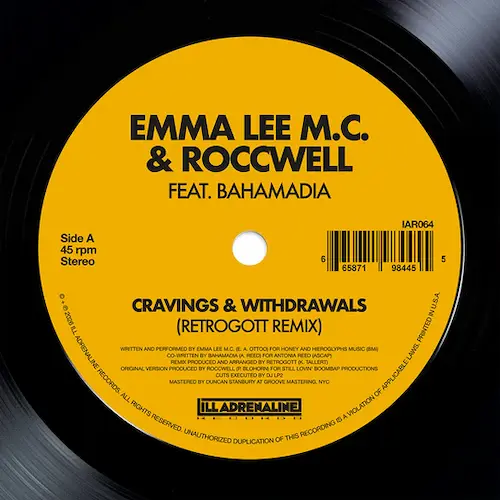 CRAVINGS & WITHDRAWALS (FEAT. BAHAMADIA) [RETROGOTT REMIX] (7inch