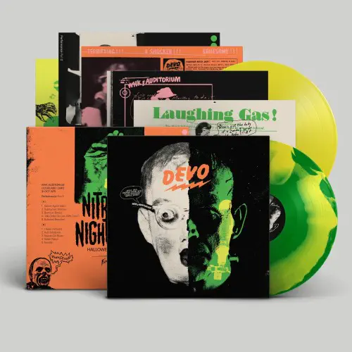 DEVO / ディーヴォ / NITROUS NIGHTMARE HALLOWEEN LIVE ‘75 (LAUGHING GAS COLORED 2LP)
