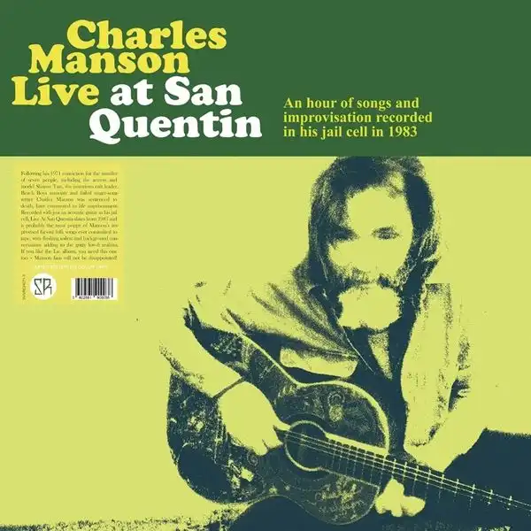 Charles Manson Live at San Quentin 赤色 LIVE AT SAN QUENTIN (COLOR VINYL)/CHARLES MANSON/チャールズ