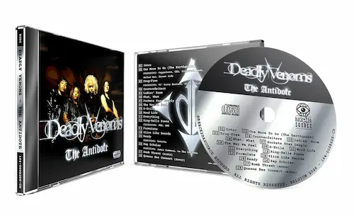 DEADLY VENOMS / THE ANTIDOTE (CD) (REISSUE)