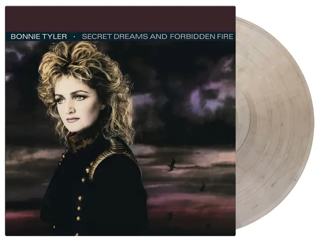 BONNIE TYLER / ボニー・タイラー / SECRET DREAMS AND FORBIDDEN FIRE (CRYSTAL CLEAR & BLACK MARBLED VINYL)