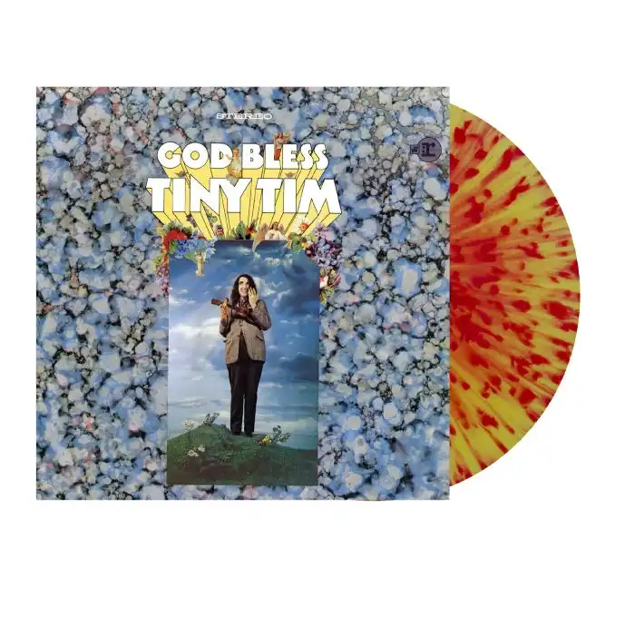 TINY TIM / タイニー・ティム / GOD BLESS TINY TIM (YELLOW WITH MAGENTA TULIP SPLATTER VINYL)