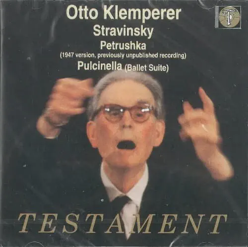OTTO KLEMPERER / オットー・クレンペラー / ストラヴィンスキー:ペトルーシュカ / プルチネルラ