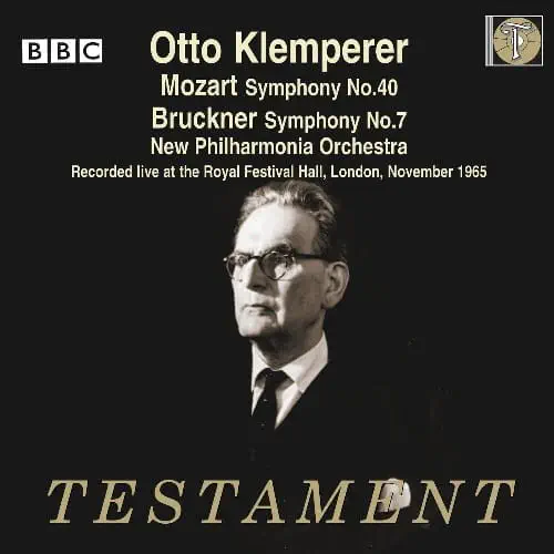 OTTO KLEMPERER / オットー・クレンペラー / モーツァルト:交響曲第40番 / ブルックナー:交響曲第7番