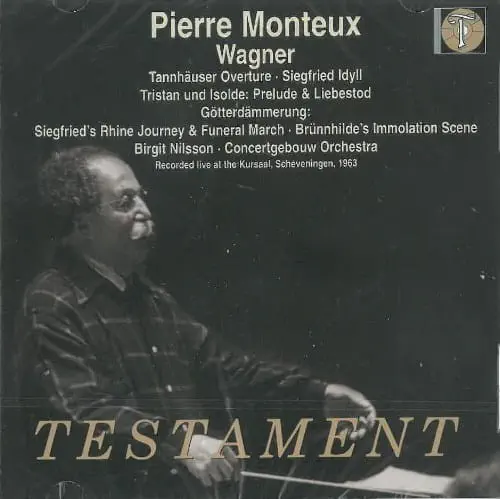 PIERRE MONTEUX / ピエール・モントゥー / ワーグナー:タンホイザー 序曲 / ジークフリート牧歌