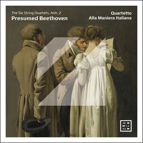 QUARTETTO ALLA MANIERA ITALIANA / アッラ・マニエーラ・イタリアーナ四重奏団 / PRESUMED BEETHOVEN:THE SIX STRING QUARTETS ANH.2