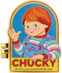 TOM HOLLAND / トム・ホランド / CHUCKY - LIMITED EDITION HINGED PIN BADGE