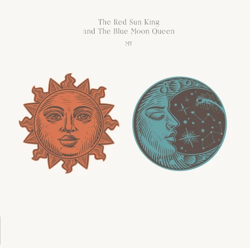 MY (マサ・オグラ Masa Ogura & 成田祐一 Yuichi Narita) / Red Sun King and The Blue Moon Queen  / 赤い太陽の王と青い月の女王