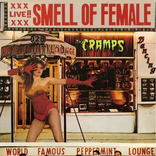 CRAMPS / Smell Of Female(国内帯付仕様盤LP/RED COLOR VINYL)