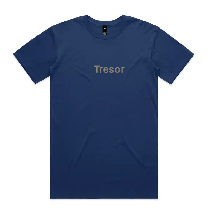 TRESOR / TRESOR CLASSIC SHIRT XL:SIZE (GREY ON BLUE)