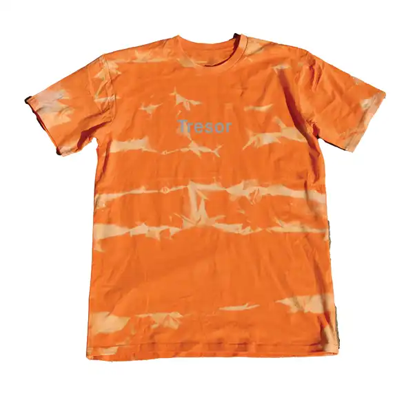 TRESOR / TRESOR CLASSIC SHIRT XXL:SIZE (REFLECTOR ON BLEACH ORANGE)