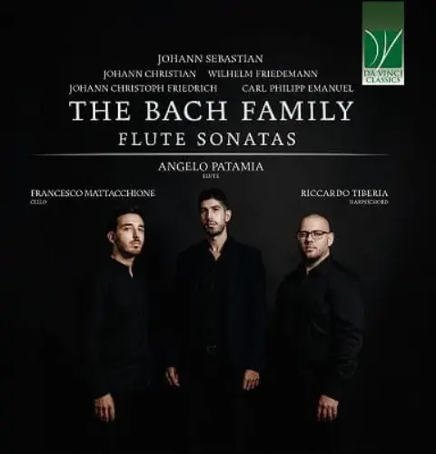 ANGELO PATAMIA / アンジェロ・パタミア / THE BACH FAMILY FLUTE SONATAS