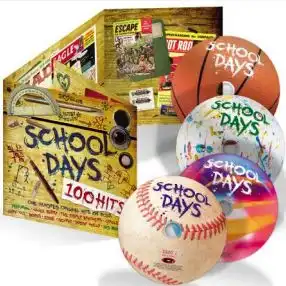 V.A. (OLDIES/50'S-60'S POP) / SCHOOL DAYS 100 HITS (4CD)