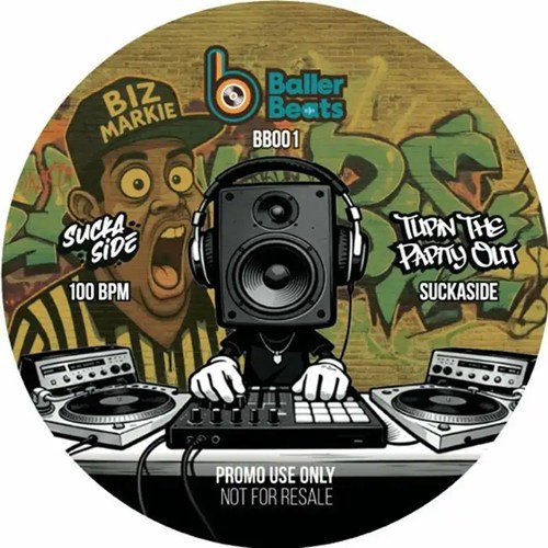 SUCKASIDE / DJ GOCE / TURN THE PARTY OUT / GOTTA BELIEVE (7")