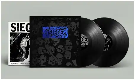 DROP DEAD - COMPLETE DISCOGRAPHY (2LP/SOLID BLACK VINYL)/SIEGE