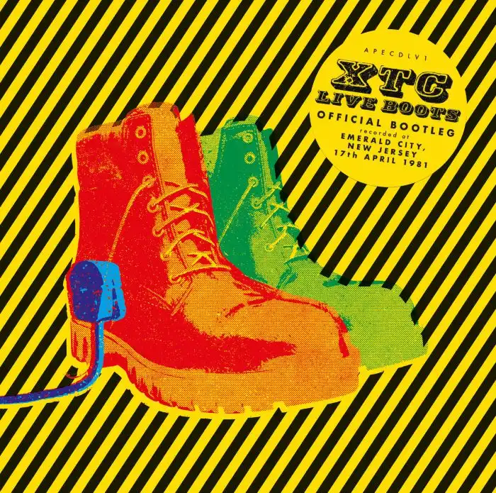 生産限定盤 XTC 紙ジャケット10枚セット LIVE BOOTS (EMERALD CITY, CHERRY HILL, NEW JERSEY 17TH APRIL 1981