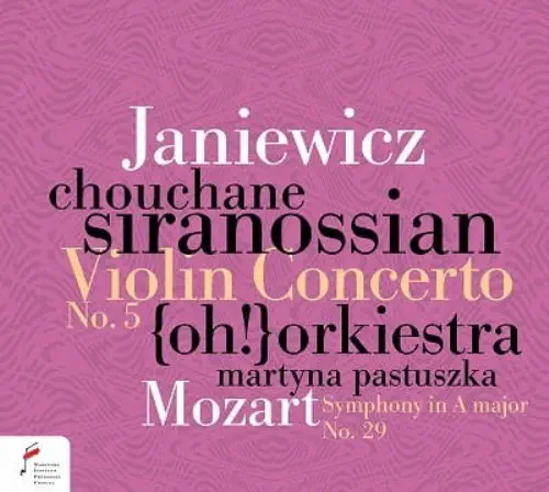 CHOUCHANE SIRANOSSIAN / シュシャーヌ・シラノシアン / JANIEWICZ:VIOLIN CONCERTO NO.5