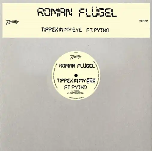 ROMAN FLUGEL / ローマン・フリューゲル / TIPPEX IN MY EYE (FT PYTKO)