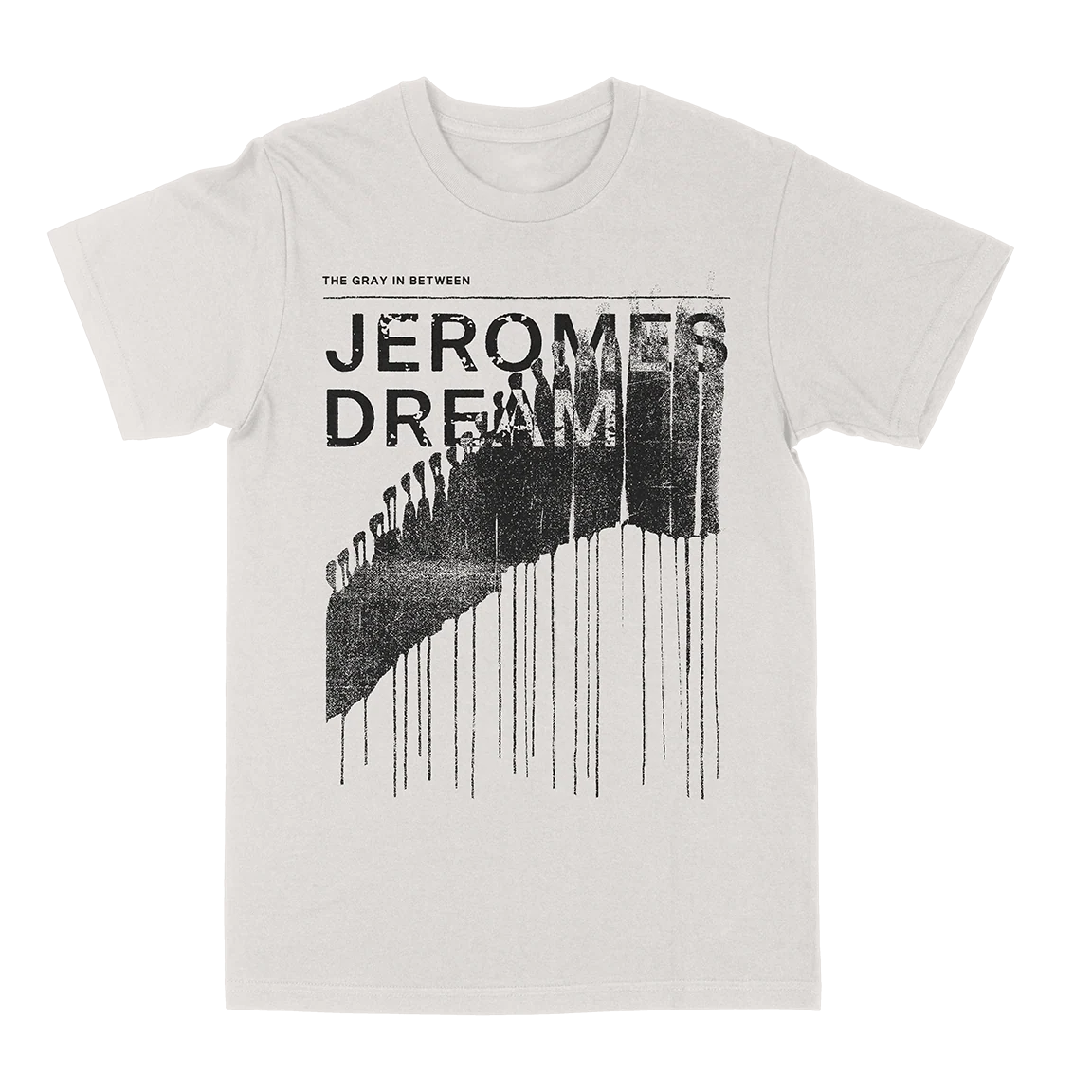 JEROMES DREAM / M/THE GREY IN BETWEEN - T-SHIRT (VINTAGE WHITE)