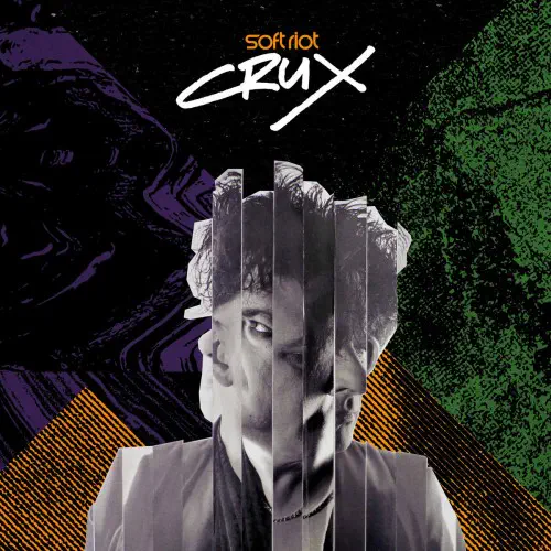 SOFT RIOT / CRUX (ORANGE + BLACK SPLATTER VINYL)