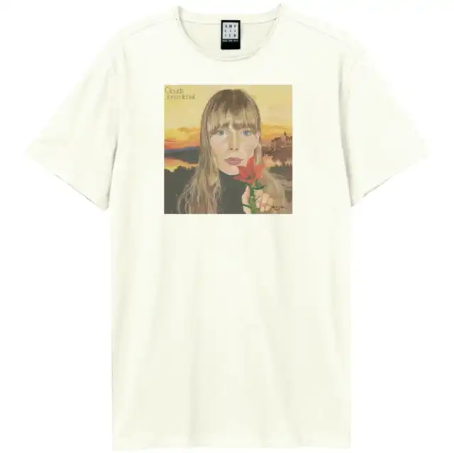 JONI MITCHELL / ジョニ・ミッチェル / CLOUDS T-SHIRT (WHITE/L)