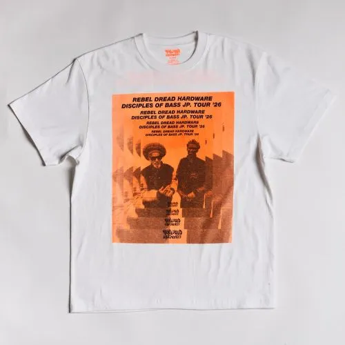 DADDY G x DON LETTS / DISCIPLES OF BASS TOUR TEE VERSION.2 (WHITE) XXL SIZE