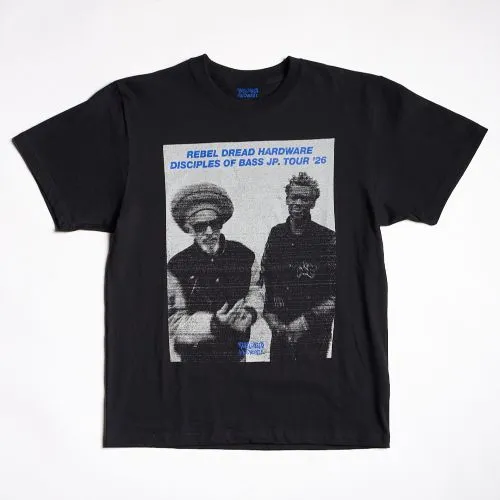 DADDY G x DON LETTS / DISCIPLES OF BASS TOUR TEE VERSION.1 (BLACK) L SIZE