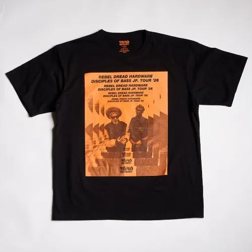 DADDY G x DON LETTS / DISCIPLES OF BASS TOUR TEE VERSION.2 (BLACK) M SIZE