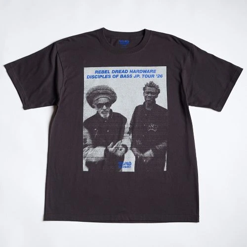 DADDY G x DON LETTS / DISCIPLES OF BASS TOUR TEE VERSION.1 (GREY) XXL SIZE