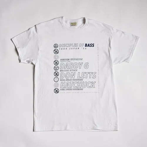 DADDY G x DON LETTS / SOUNDMAN ANTIWAR TEE (WHITE) XL SIZE