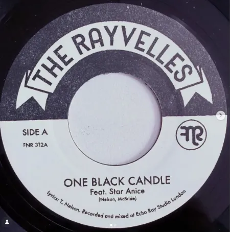 RAYVELLES / ONE BLACK CANDLE / YOUR EYES (7")