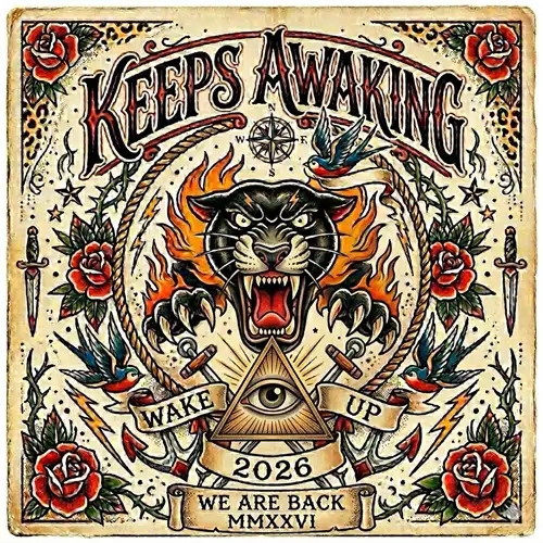WAKE UP (CD-R)/KEEPS AWAKING/キープスアウェイキング/ハードコア