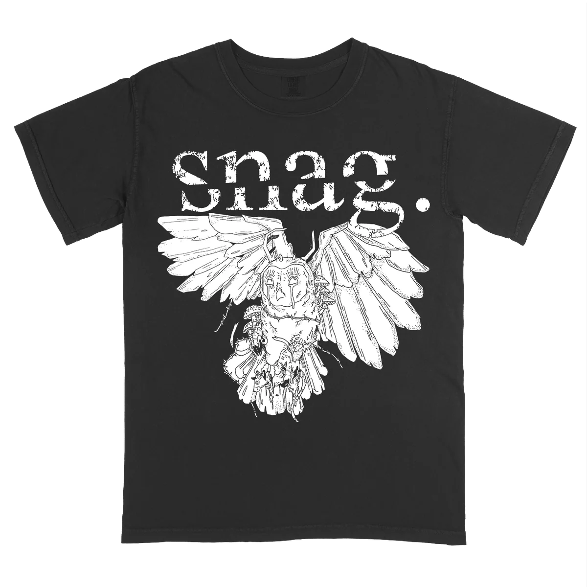 Snag (PUNK) / L/ALL THE CAGES... - T-SHIRT (BLACK)