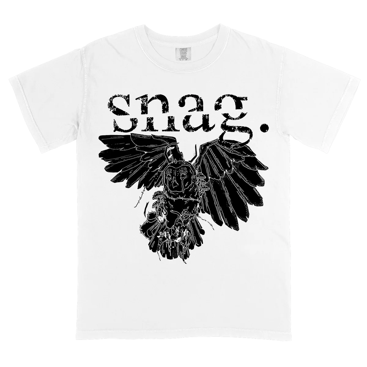 Snag (PUNK) / M/ALL THE CAGES... - T-SHIRT (WHITE)